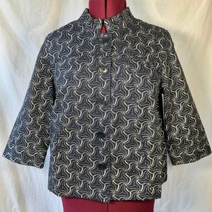 Christopher & Banks Intricate Shirt Jacket